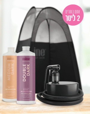 ציוד ומכונה לשיזוף בהתזה