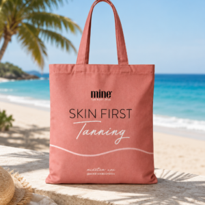 תיק בד MineTan – Skin First Tanning