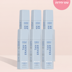 מארז קצף מקצועי להסרת שיזוף עצמי - 6*200 מ"ל